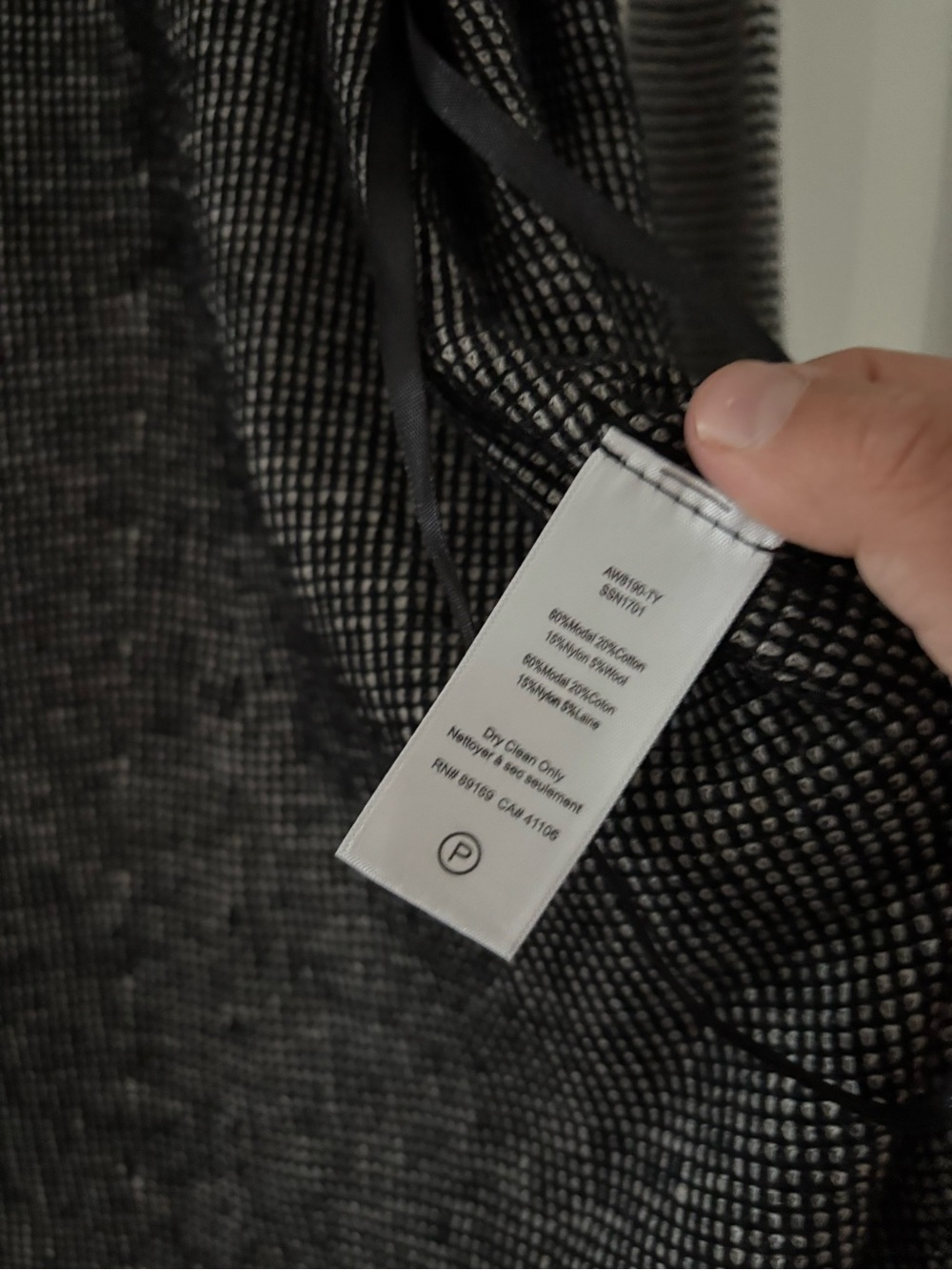 ATM Waffle Stitch Open Front Knit Cardigan Modal Wool Pockets - Picture 7 of 12